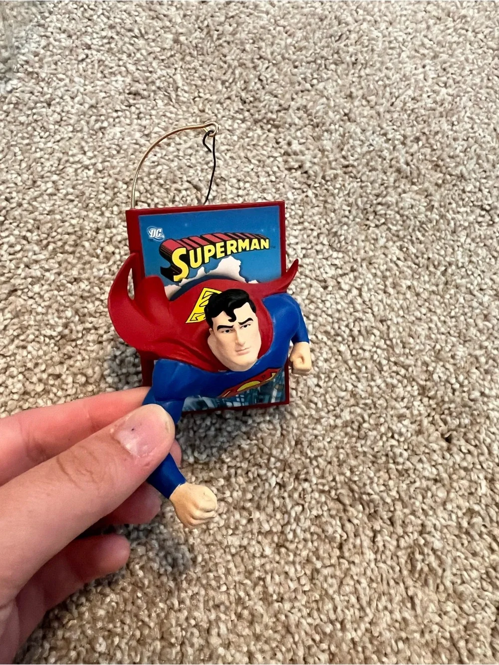 Hallmark Superman Quick-Change Artist and Comic Book Heroes Ornaments